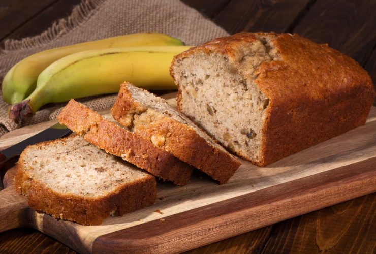 healthy banana bread