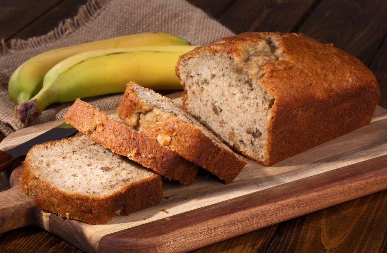 healthy banana bread