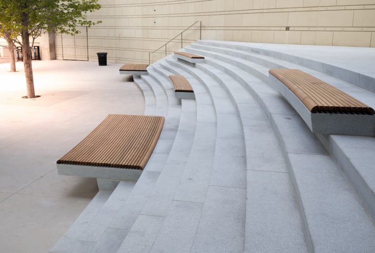 mobilier urbain béton
