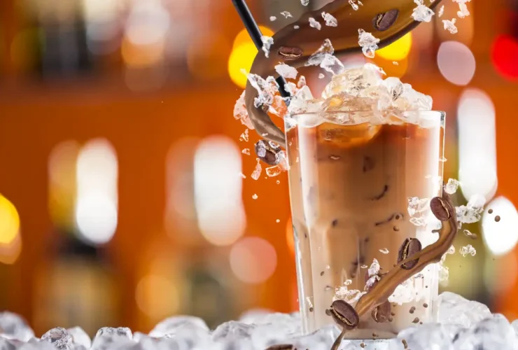 café glacé canicule