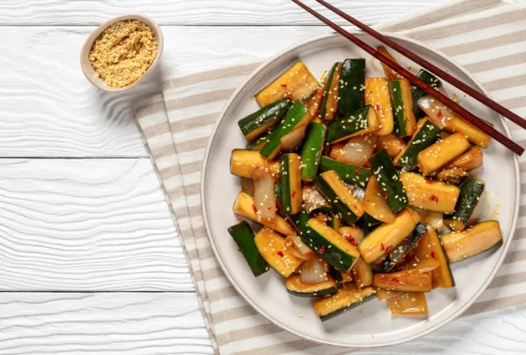 courgettes asiatique