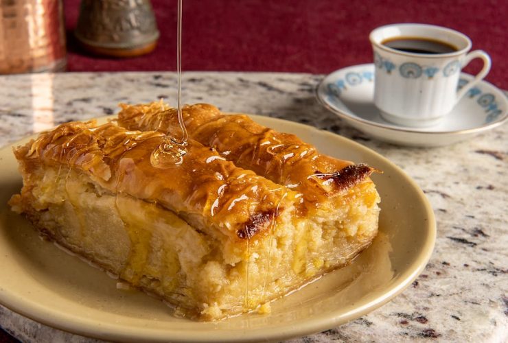 flan grecque