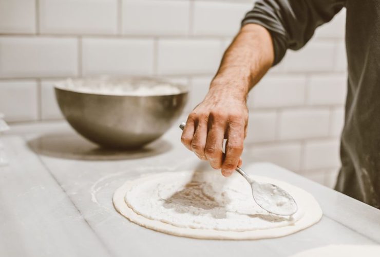 Illustration culinaire pour l’article : Pizza maison : organiser ses courses et sa préparation sans rien oublier